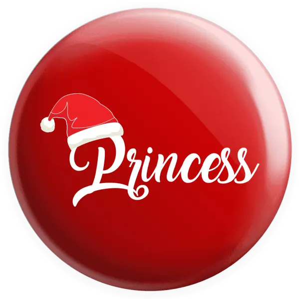 Placka Vánoční čepice - Princess - kopie