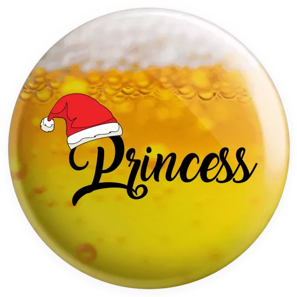 Placka Vánoční čepice - Princess - kopie