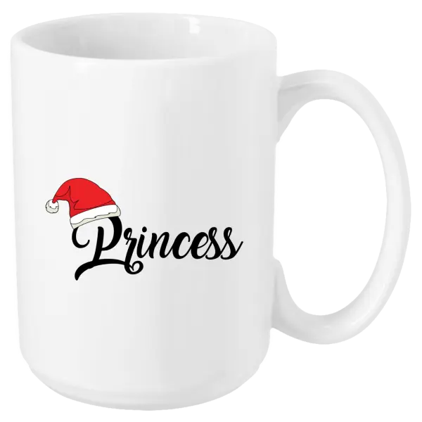 Vianočný hrnček Vánoční čepice - Princess - kopie