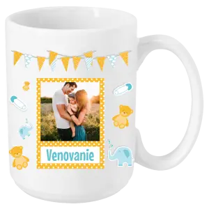 Vianočný hrnček Medvídci a sloni - kopie