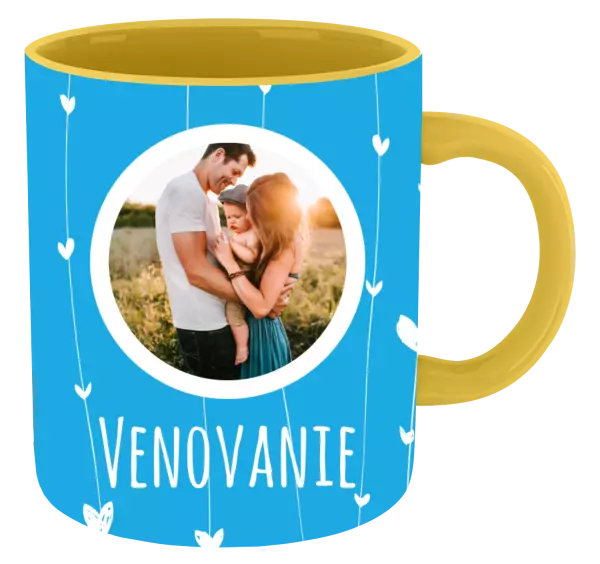  Lístečky na modrém pozadí - kopie