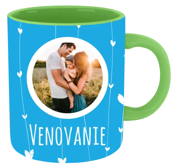  Lístečky na modrém pozadí - kopie