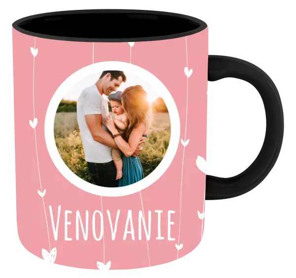  Lístečky na růžovém pozadí - kopie