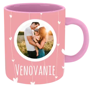  Lístečky na růžovém pozadí - kopie