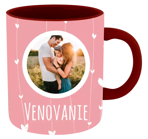  Lístečky na růžovém pozadí - kopie