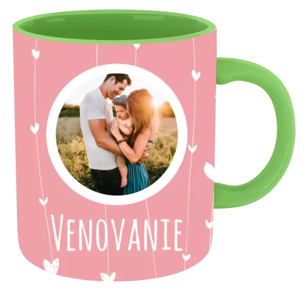  Lístečky na růžovém pozadí - kopie