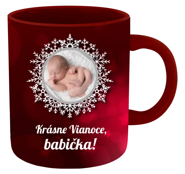  Červené vánoční pozadí - kopie