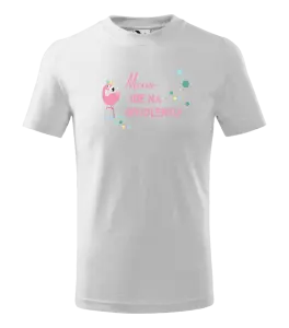 Detské tričko Jméno jede na dovolenou - kopie