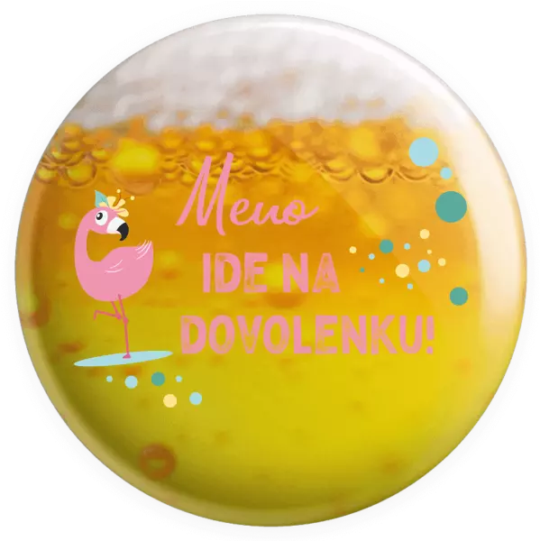 Placka Jméno jede na dovolenou - kopie