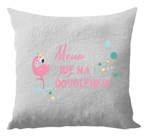 Vankúš Jméno jede na dovolenou - kopie