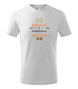 Detské vianočné tričko Oficiální ochutnávač cukroví - kopie