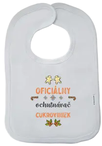 Detský podbradník Oficiální ochutnávač cukroví - kopie