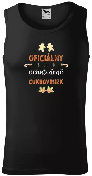 Pánske vianočné tielko Oficiální ochutnávač cukroví - kopie