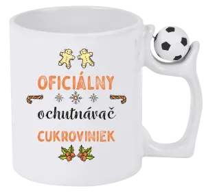 Vianočný hrnček Oficiální ochutnávač cukroví - kopie