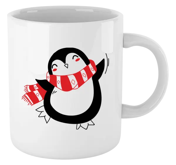 Vianočný hrnček Tučňák - kopie