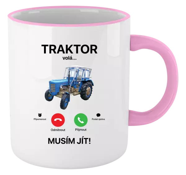 Hrnek Traktor volá... musím jít!