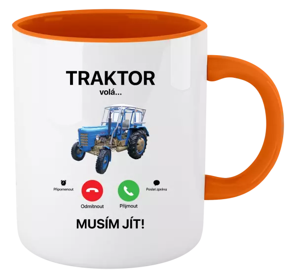 Hrnek Traktor volá... musím jít!