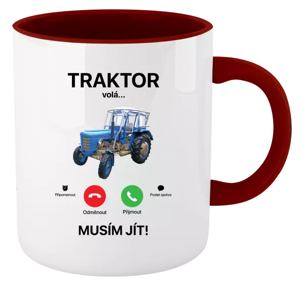 Hrnek Traktor volá... musím jít!