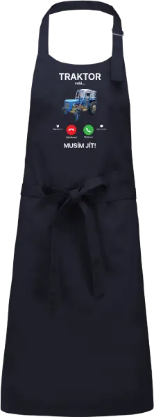 Zástěra Traktor volá... musím jít!
