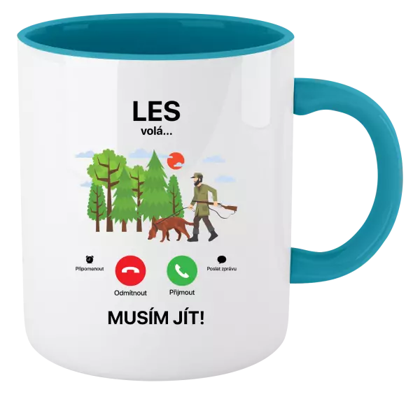 Hrnek Les volá... musím jít!