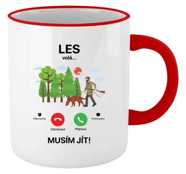 Hrnek Les volá... musím jít!