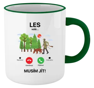 Hrnek Les volá... musím jít!