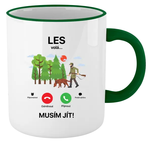 Hrnek Les volá... musím jít!