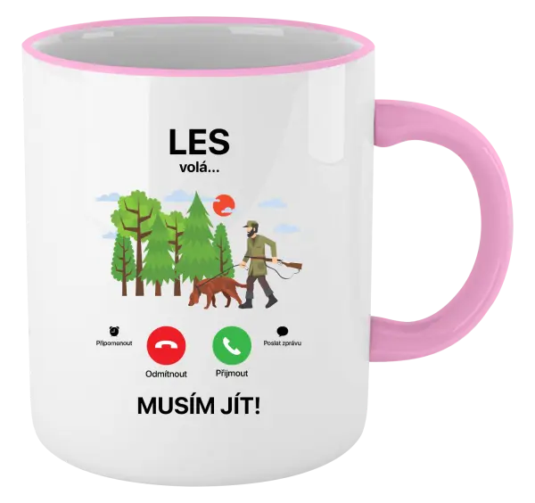 Hrnek Les volá... musím jít!