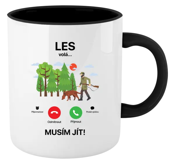 Hrnek Les volá... musím jít!