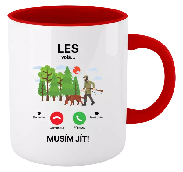 Hrnek Les volá... musím jít!