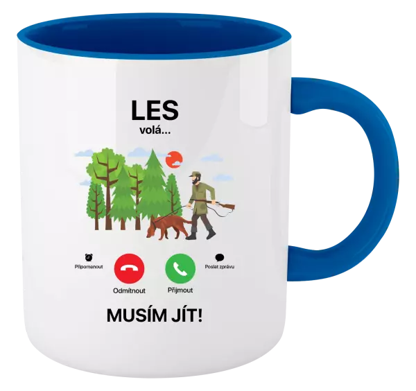 Hrnek Les volá... musím jít!