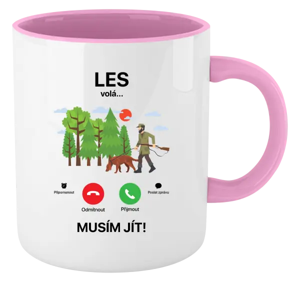 Hrnek Les volá... musím jít!