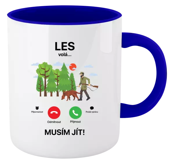 Hrnek Les volá... musím jít!