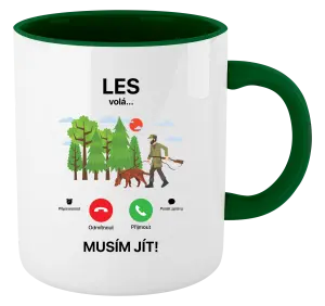 Hrnek Les volá... musím jít!