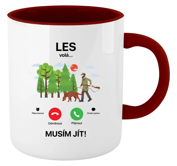 Hrnek Les volá... musím jít!