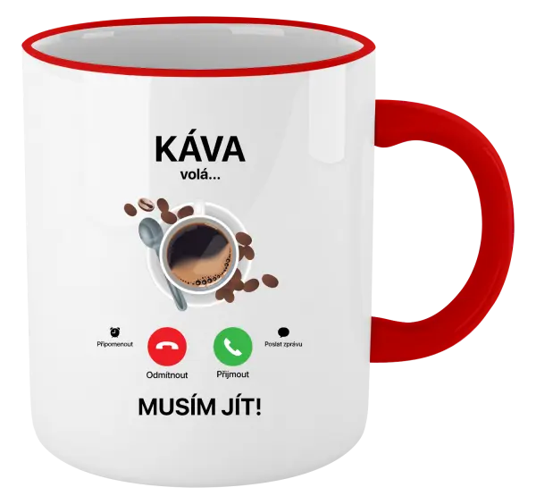 Hrnek Káva volá... musím jít!