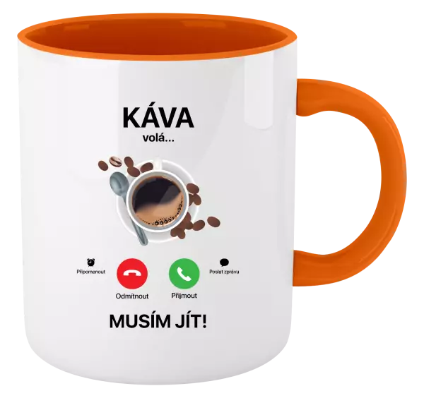 Hrnek Káva volá... musím jít!