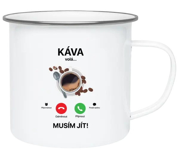 Plecháček Káva volá... musím jít!