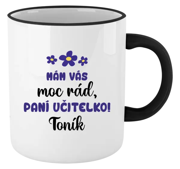 Hrnek Mám vás moc rád, paní učitelko