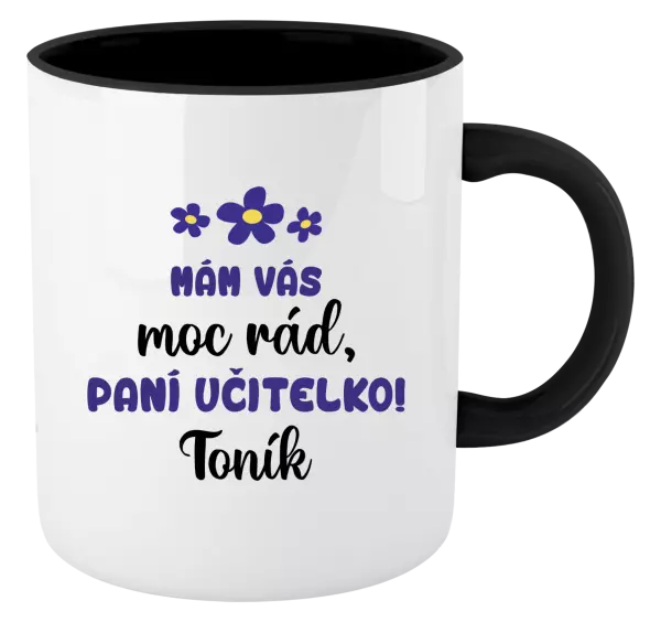 Hrnek Mám vás moc rád, paní učitelko