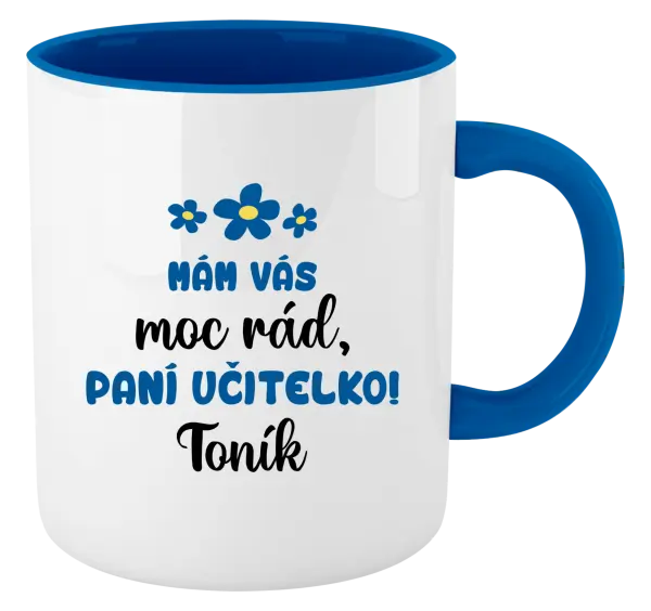 Hrnek Mám vás moc rád, paní učitelko