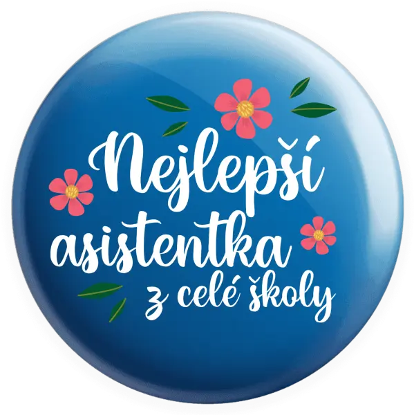 Placka Nejlepší asistentka z celé školy