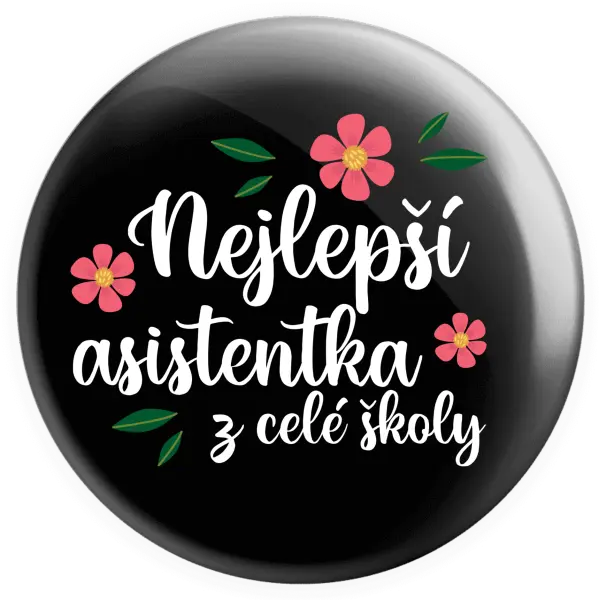Placka Nejlepší asistentka z celé školy