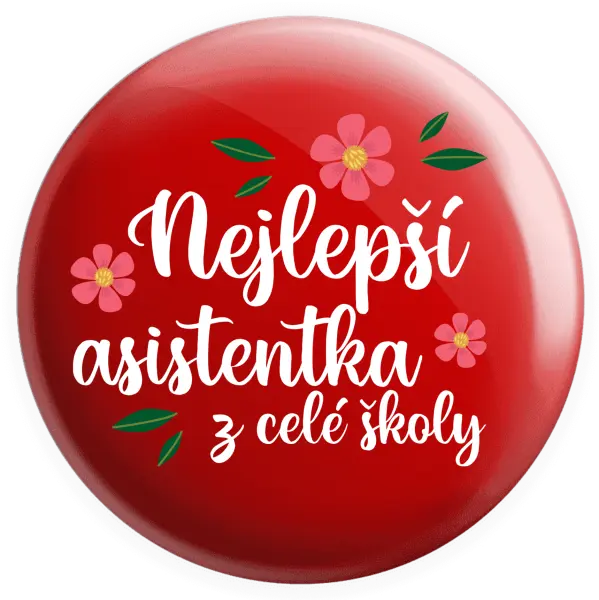 Placka Nejlepší asistentka z celé školy