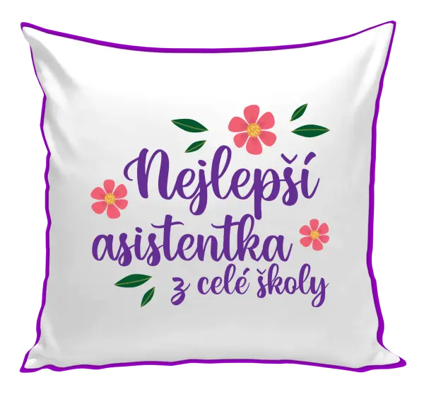 Polštář Nejlepší asistentka z celé školy