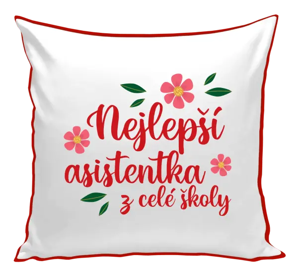 Polštář Nejlepší asistentka z celé školy