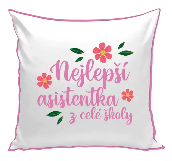 Polštář Nejlepší asistentka z celé školy