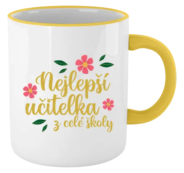 Hrnek Nejlepší učitelka z celé školy