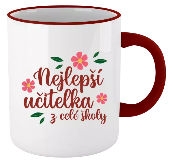 Hrnek Nejlepší učitelka z celé školy