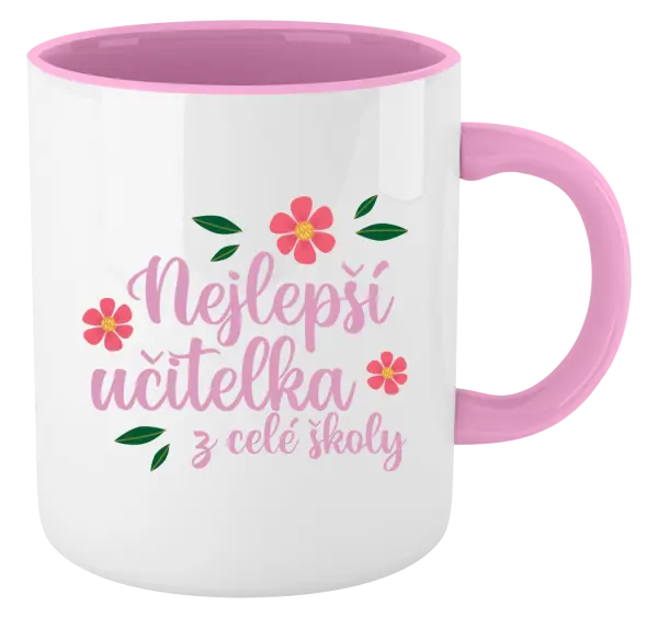 Hrnek Nejlepší učitelka z celé školy